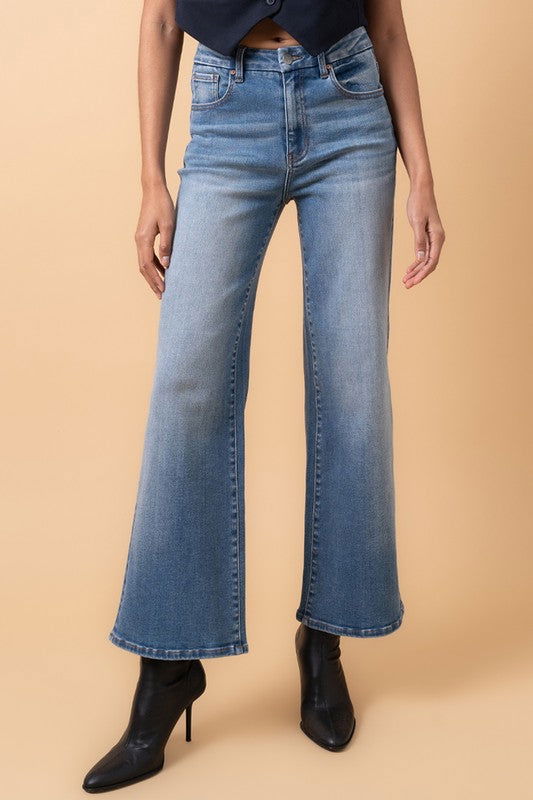 Insane Gene High Rise Relaxed Wide Leg Jeans us.meeeshop - 