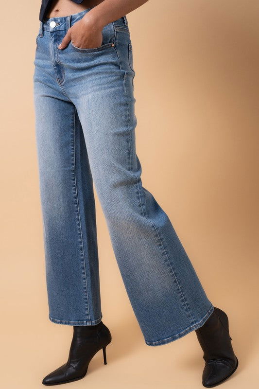 Insane Gene High Rise Relaxed Wide Leg Jeans us.meeeshop - 