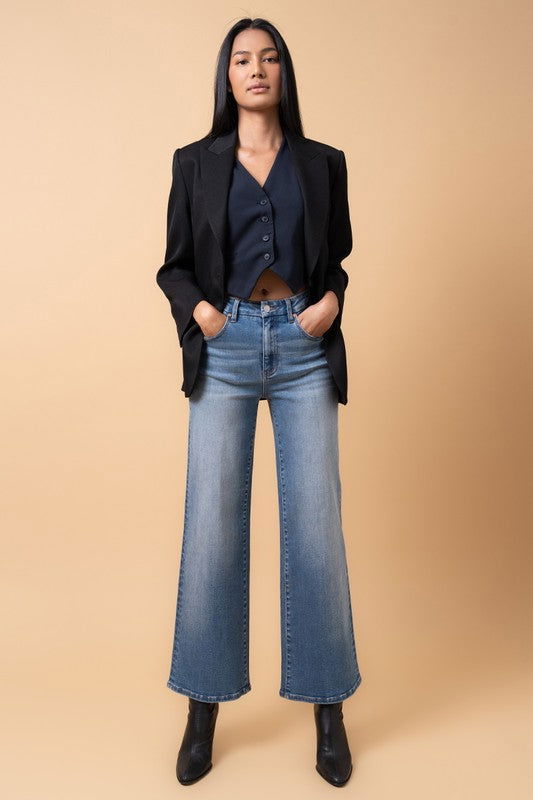 Insane Gene High Rise Relaxed Wide Leg Jeans us.meeeshop - Pants