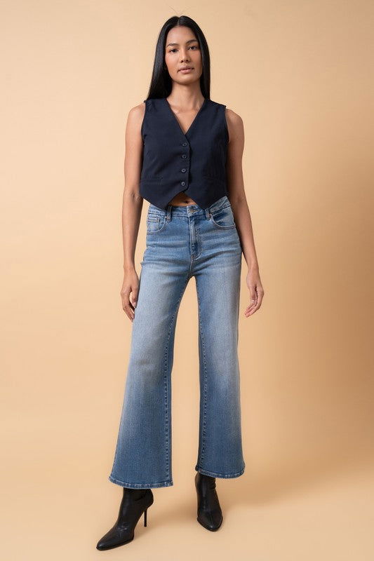 Insane Gene High Rise Relaxed Wide Leg Jeans us.meeeshop - 