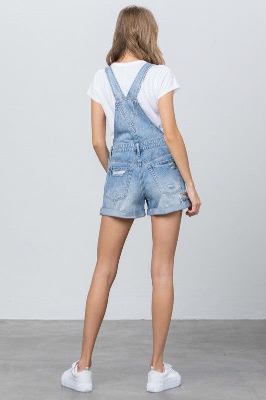 Insane Gene High Rise Shortall Overall us.meeeshop - 