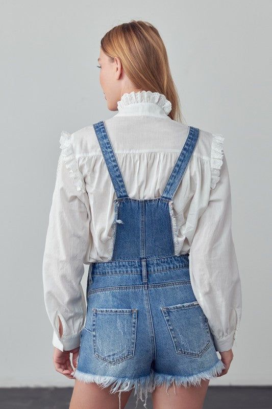 Insane Gene High Rise Shortalls us.meeeshop - 