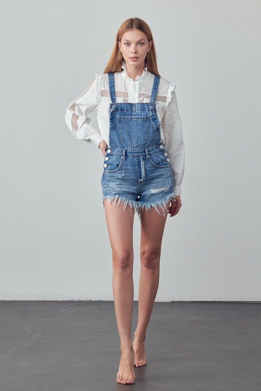 Insane Gene High Rise Shortalls us.meeeshop - 