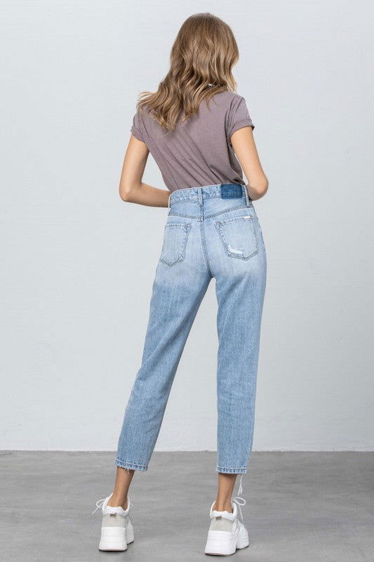 Insane Gene High Rise Tapered Jeans us.meeeshop - 