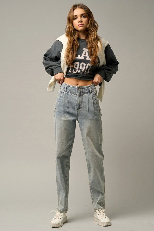 Insane Gene High Waist Balloon Jeans us.meeeshop - Pants