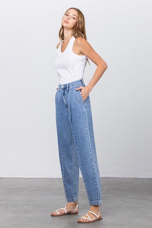 Insane Gene High Waist Slouchy Jeans us.meeeshop - 