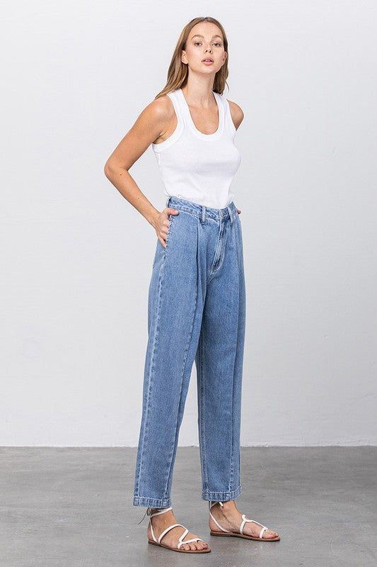 Insane Gene High Waist Slouchy Jeans us.meeeshop - 