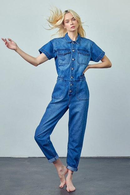 Insane Gene Marci Coverall us.meeeshop - Jumpsuits & Rompers