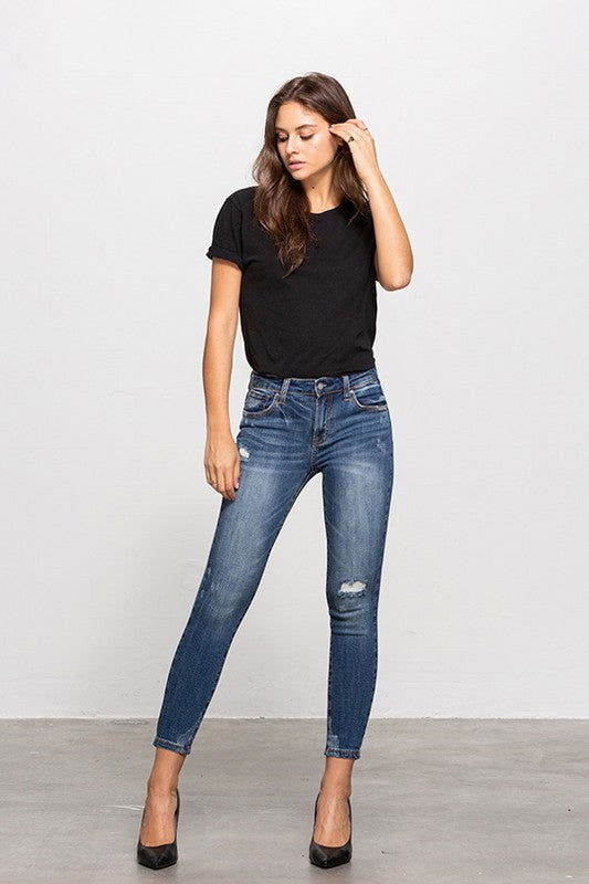 Insane Gene Mid-Rise Ankle Skinny Jeans us.meeeshop - 