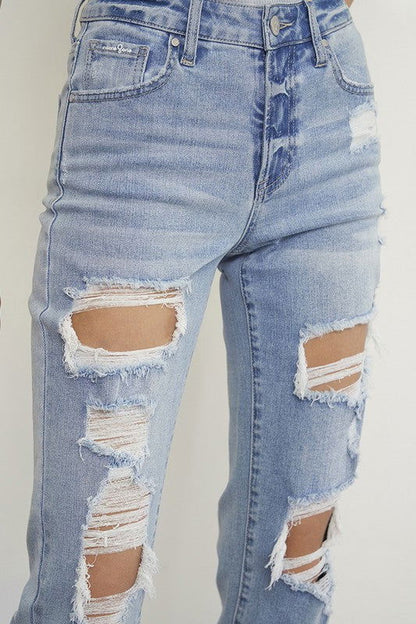 Insane Gene Mid Rise Slim Boyfriend Jeans us.meeeshop - 