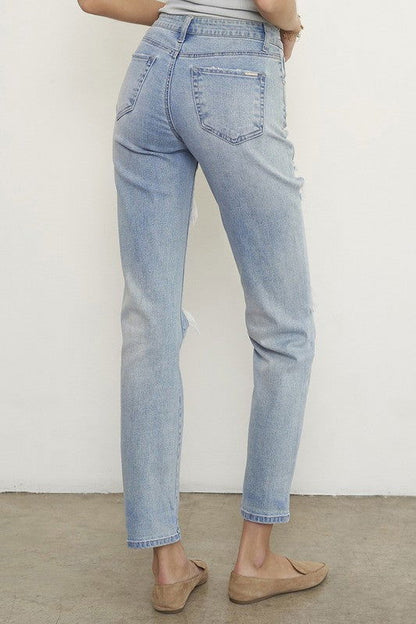 Insane Gene Mid Rise Slim Boyfriend Jeans us.meeeshop - 