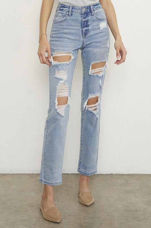 Insane Gene Mid Rise Slim Boyfriend Jeans us.meeeshop - 