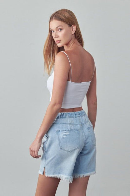 Insane Gene Mid-Rise Slouch Shorts us.meeeshop - 