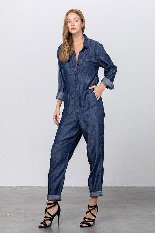 Insane Gene Premium Tencel Jumpsuit us.meeeshop - 