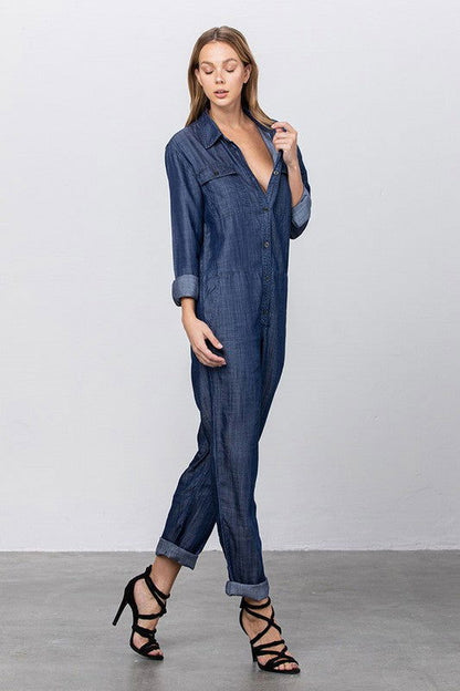 Insane Gene Premium Tencel Jumpsuit us.meeeshop - 