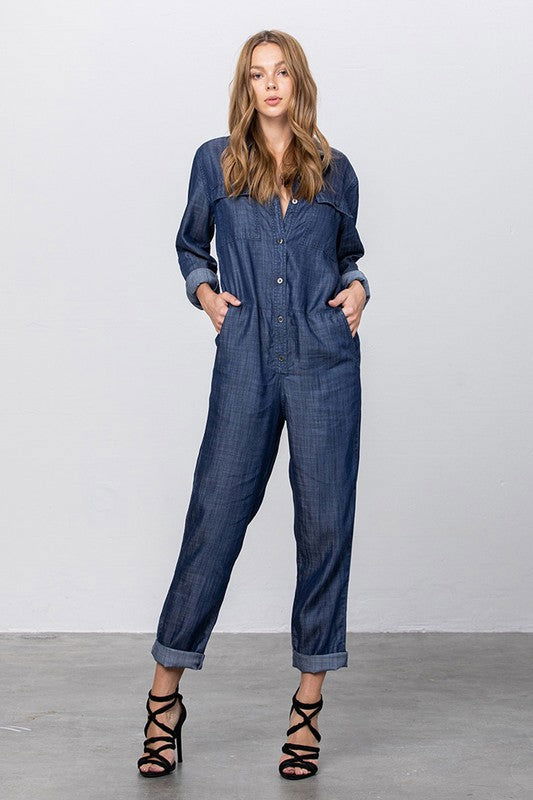 Insane Gene Premium Tencel Jumpsuit us.meeeshop - Jumpsuits & Rompers