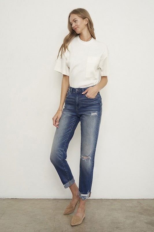 Insane Gene Relaxed Boyfriend Jeans us.meeeshop - 