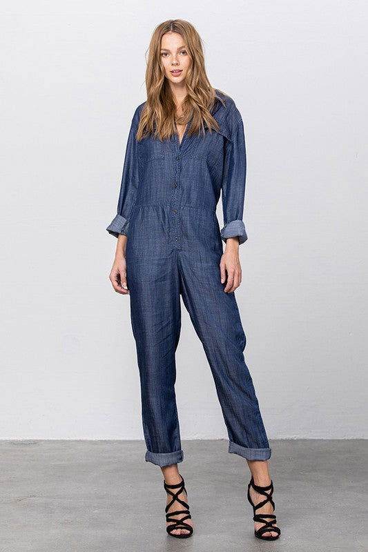 Insane Gene Premium Tencel Jumpsuit - us.meeeshop