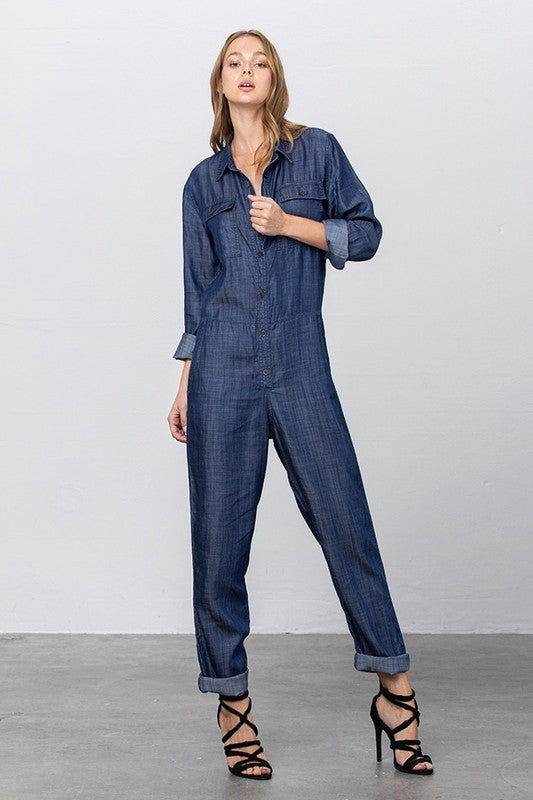 Insane Gene Premium Tencel Jumpsuit - us.meeeshop