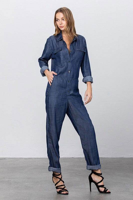 Insane Gene Premium Tencel Jumpsuit - us.meeeshop