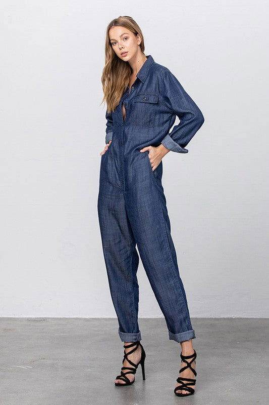 Insane Gene Premium Tencel Jumpsuit - us.meeeshop