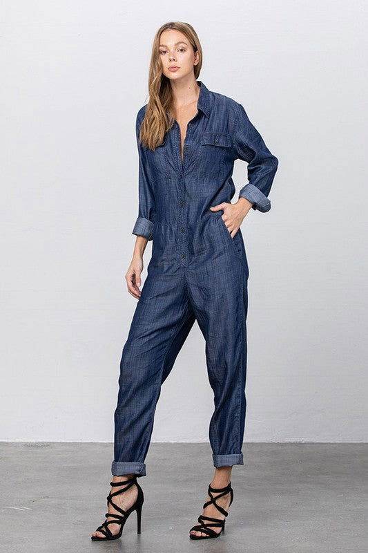 Insane Gene Premium Tencel Jumpsuit - us.meeeshop