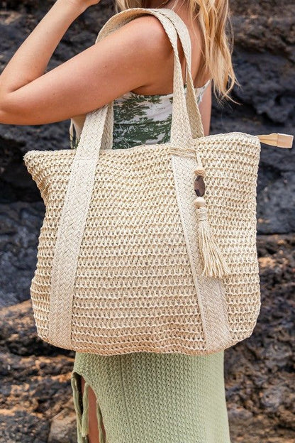 Women's Izola Carry All Tassel Tote - us.meeeshop