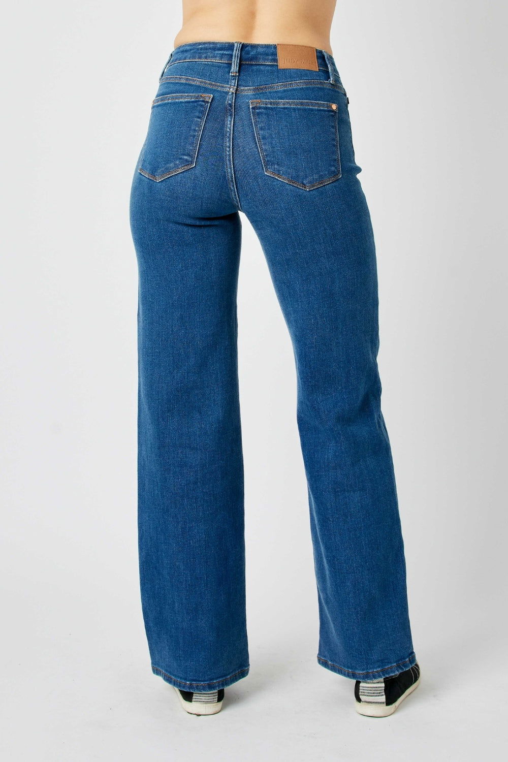 Judy Blue Full Size High Rise Straight Jeans us.meeeshop - 