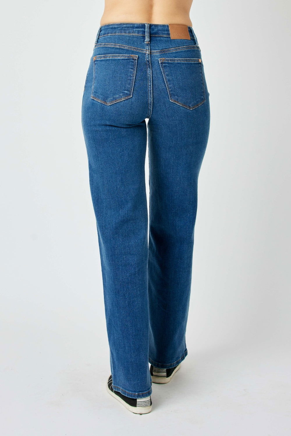 Judy Blue Full Size High Rise Straight Jeans us.meeeshop - 