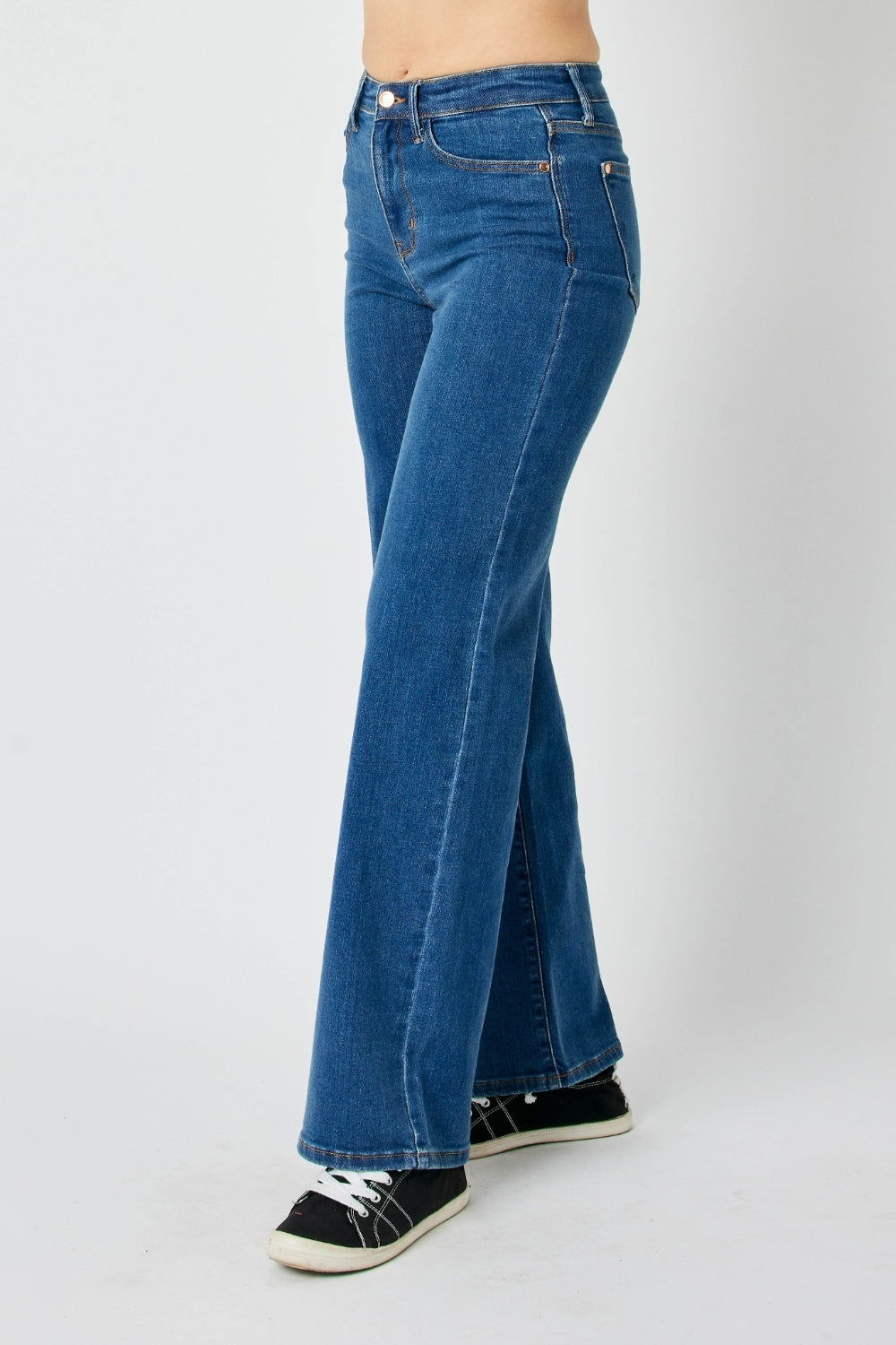 Judy Blue Full Size High Rise Straight Jeans us.meeeshop - 