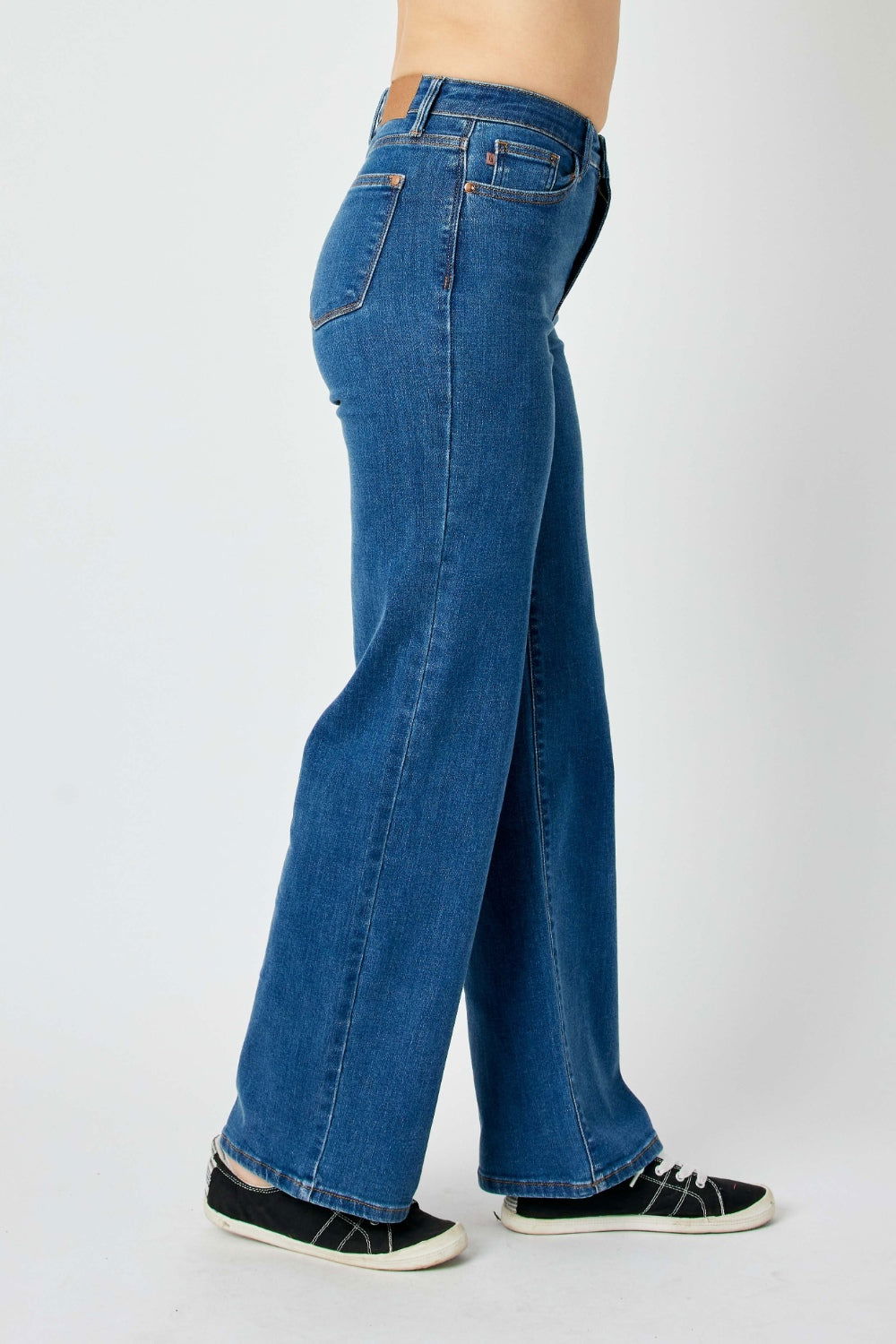 Judy Blue Full Size High Rise Straight Jeans us.meeeshop - 