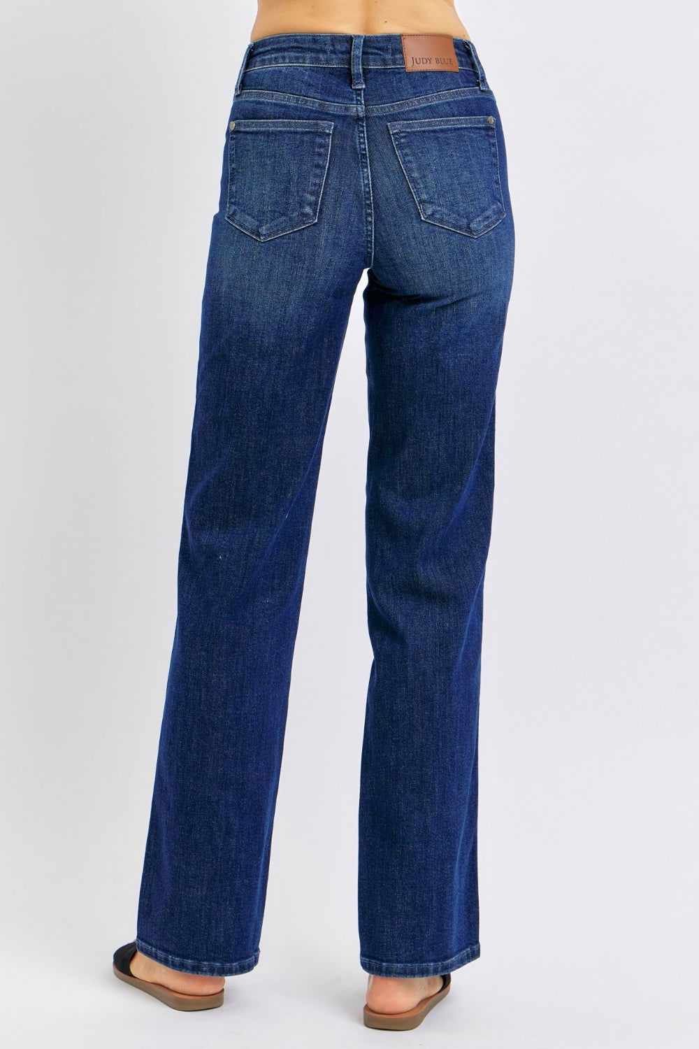 Judy Blue Full Size High Waist Tummy Control Straight Jeans us.meeeshop - 