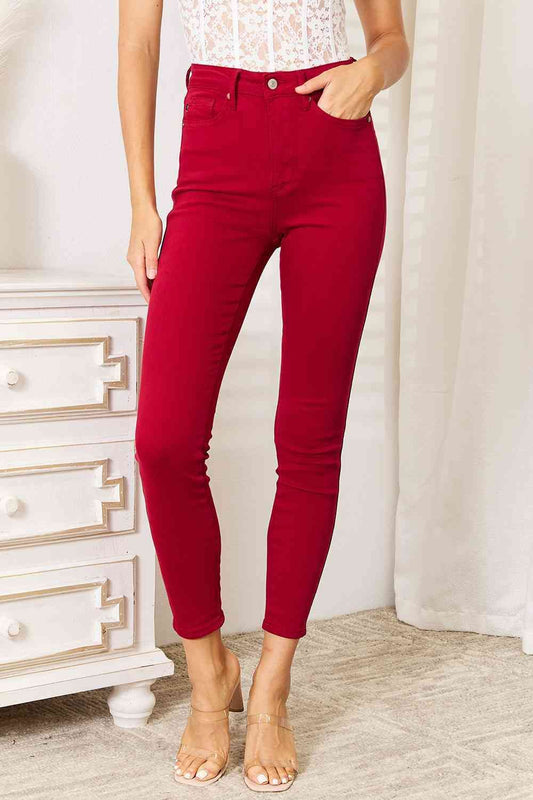 Judy Blue High Waist Tummy Control Skinny Jeans us.meeeshop - Pants