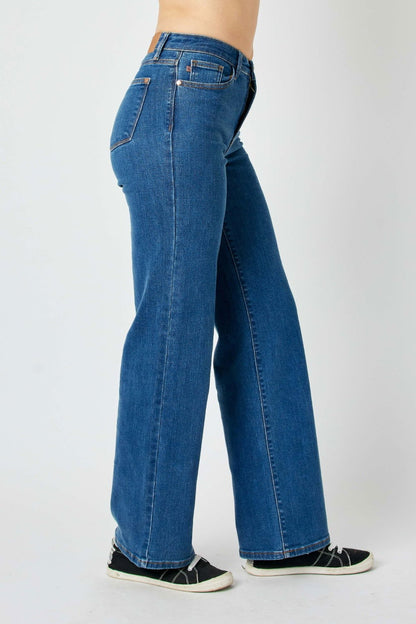 Women's Judy Blue Full Size High Rise Straight Jeans - us.meeeshop