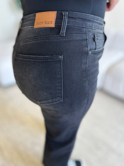 Judy Blue Full Size High Waist Button Fly Jeans - us.meeeshop