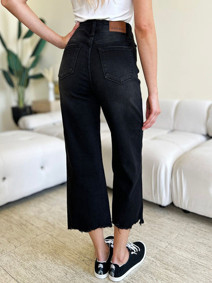 Judy Blue Full Size High Waist Button Fly Jeans - us.meeeshop