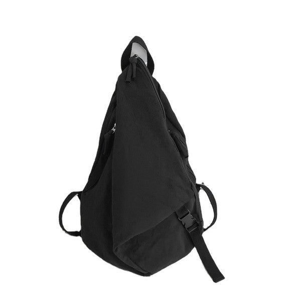 Kai Asymmetric Canvas Backpack - us.meeeshop