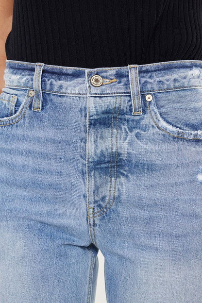 Kan Can USA High Rise 90's Boyfriend Jeans us.meeeshop - 