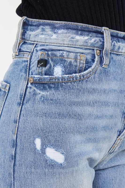 Kan Can USA High Rise 90's Boyfriend Jeans - us.meeeshop