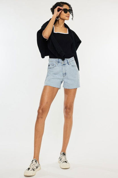 Kan Can USA High Rise Crossover WB Shorts us.meeeshop - Shorts