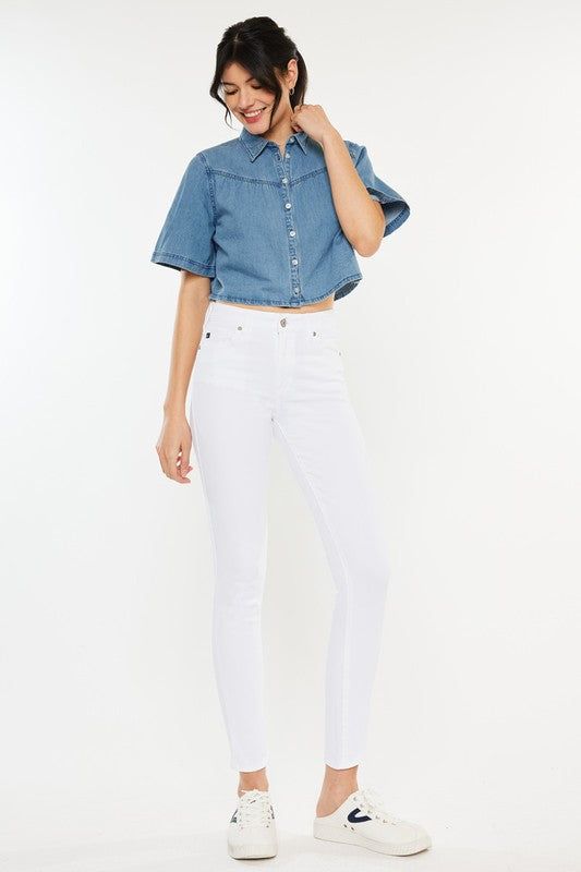 KanCan High Rise Ankle Skinny Jeans us.meeeshop - 