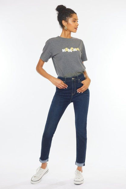 KanCan High Rise Cigarette Jeans us.meeeshop - 