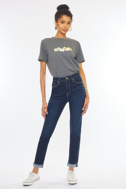 KanCan High Rise Cigarette Jeans us.meeeshop - 