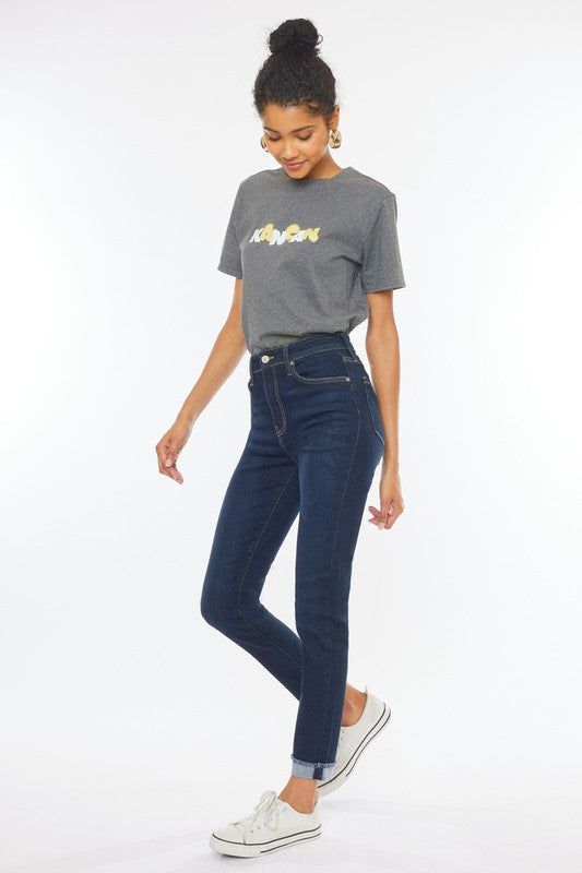 KanCan High Rise Cigarette Jeans us.meeeshop - 