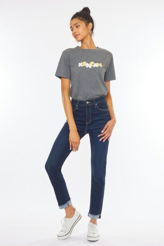 KanCan High Rise Cigarette Jeans us.meeeshop - Pants