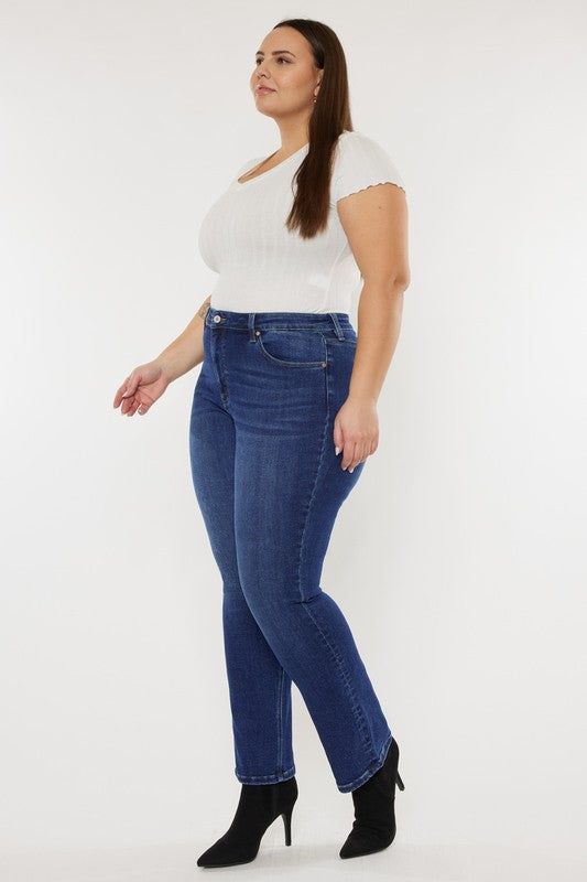 KanCan Plus Open Pack Slim Straight Jeans us.meeeshop - 