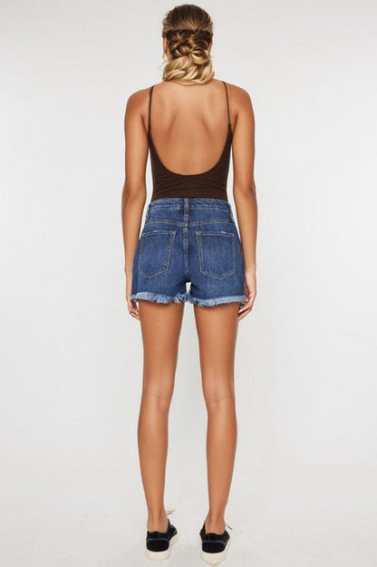 KanCan USA | High Rise Mom Shorts us.meeeshop - 