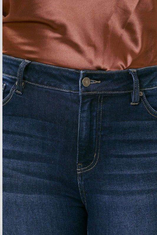 KanCan Plus High Rise Flare Jeans - us.meeeshop