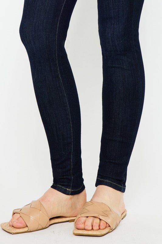 Kancan Curvy Fit High Rise Super Skinny Jeans us.meeeshop - 