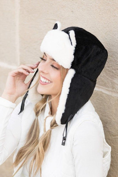 Kitten Ear Trapper Hat us.meeeshop - 